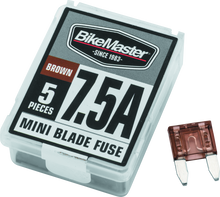 Laden Sie das Bild in den Galerie-Viewer, BikeMaster 5Piece 7.5A Replacement Mini Blade Fuse