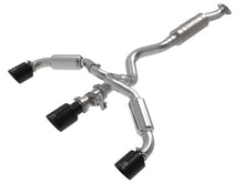 將圖片載入圖庫檢視器 aFe 23-24 Toyota GR Corolla L3 1.6L (t) Gemini XV 3in to 2-1/2in Cat Back Exhaust w/ Black Tips