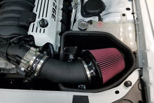 Laden Sie das Bild in den Galerie-Viewer, JLT 11-20 Dodge Charger 6.4L (w/o Shaker Hood) Series 2 Black Tex Cold Air Intake Kit w/Red Filter