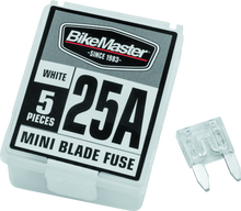 Laden Sie das Bild in den Galerie-Viewer, BikeMaster 5Piece 25A Replacement Mini Blade Fuse