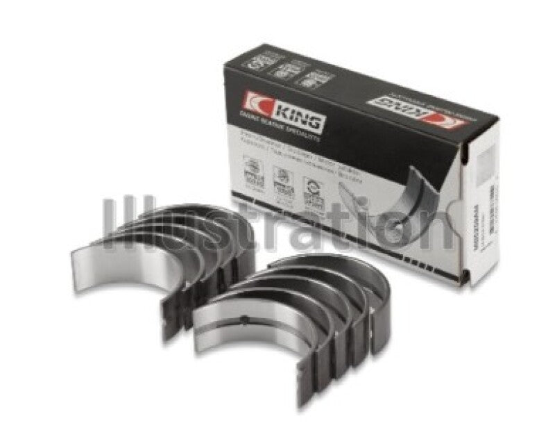 King Engine Bearings Honda F22B/H22A (Size +0.75mm) Main Bearing Set