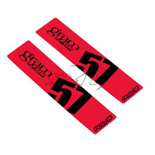 Cargar imagen en el visor de la galería, Gram Lights 57DR/57CR Spoke Sticker Red (2 PCS)