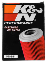 將圖片載入圖庫檢視器 K&amp;N Can/AM Spyder RT 998/ Buell 1125R -2.2219in OD x 0.969in ID x 3.813in H Oil Filter