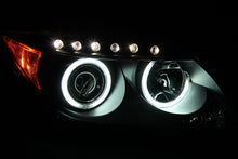 Charger l&#39;image dans la galerie, ANZO 2005-2010 Scion Tc Projector Headlights w/ Halo Black (CCFL)