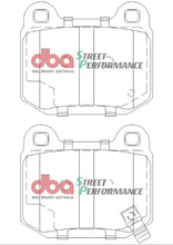 Cargar imagen en el visor de la galería, DBA 03-06 EVO / 04-09 STi / 03-07 350Z Track Edition/G35 con pastillas de freno traseras Brembo SP500