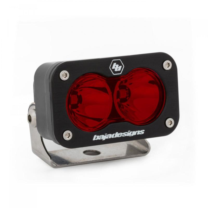 Baja Designs S2 Sport Spot Pattern LED-Arbeitsleuchte – Rot