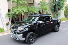 画像をギャラリービューアに読み込む, Go Rhino 19-23 Chevrolet/GMC Silverado/Sierra 1500 CC Ceros Low Profile Roof Rack - Tex. Blk