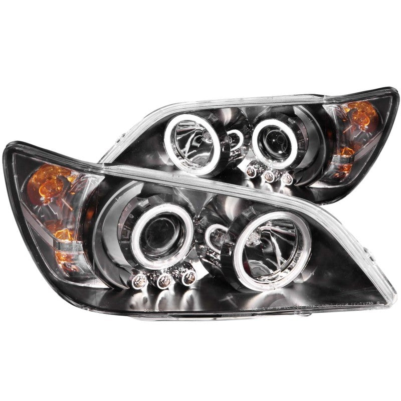 ANZO 2001-2005 Lexus Is300 Faros delanteros proyectores con Halo Black