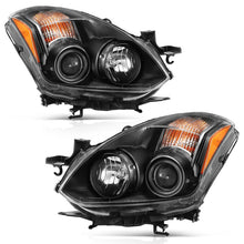 画像をギャラリービューアに読み込む, ANZO 2010-2013 Nissan Altima Projector Headlight Black (Halogen Type)