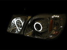 画像をギャラリービューアに読み込む, ANZO 1998-2007 Lexus Lx470 Projector Headlights w/ Halo Chrome (CCFL)