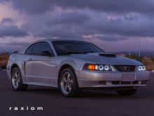 画像をギャラリービューアに読み込む, Raxiom 99-04 Ford Mustang Dual LED Halo Projector Headlights- Black Housing (Smoked Lens)