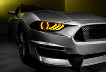 Charger l&#39;image dans la galerie, Oracle 18-21 Ford Mustang Dynamic DRL w/ Halo Kit &amp; Sequential Turn Signal - ColorSHIFT SEE WARRANTY