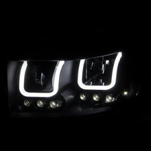 將圖片載入圖庫檢視器 ANZO 2006-2008 Dodge Ram 1500 Projector Headlights w/ U-Bar Black