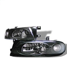 Laden Sie das Bild in den Galerie-Viewer, Spyder Nissan Altima 93-97 Crystal Headlights Black HD-YD-NA93-BK