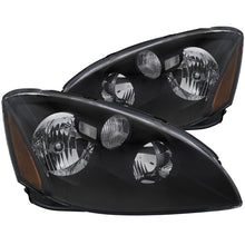 画像をギャラリービューアに読み込む, ANZO 2002-2004 Nissan Altima Crystal Headlights Black