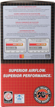 이미지를 갤러리 뷰어에 로드 , K&amp;N X-Stream Top Filter - Red - Size 9in - 5.125in Neck Flange / 2.75in Height