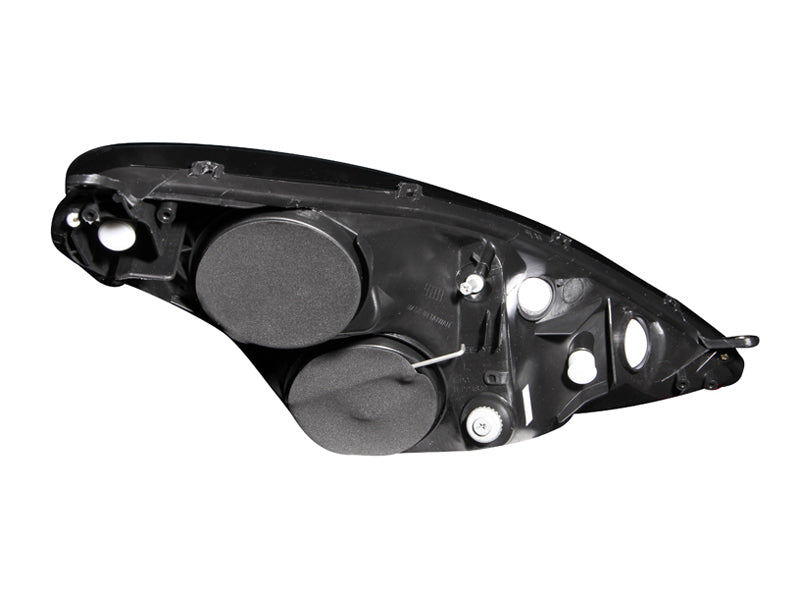 ANZO 2000-2005 Toyota Celica Crystal Faros delanteros negros