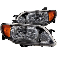 Charger l&#39;image dans la galerie, ANZO 2001-2003 Mazda Protege Crystal Headlights Black