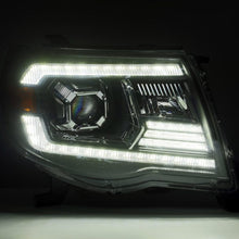 画像をギャラリービューアに読み込む, AlphaRex 05-11 Toyota Tacoma PRO-Series Projector Headlights Plank Style Design Alpha Black w/DRL