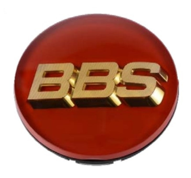 BBS Nabenkappe 56 mm Rot/Gold (56.24.012)