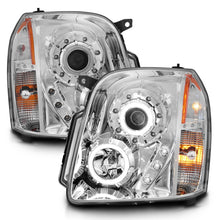 Charger l&#39;image dans la galerie, ANZO 2007-2014 Gmc Yukon Projector Headlights w/ Halo Chrome (CCFL)