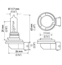 Charger l&#39;image dans la galerie, Hella Bulb H9 12V 65W PGJ19-5 T4