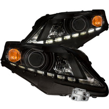 將圖片載入圖庫檢視器 ANZO 2010-2012 Lexus Rx350 Projector Headlights w/ U-Bar Black