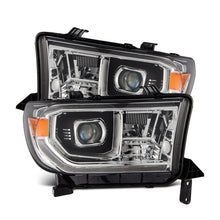 Laden Sie das Bild in den Galerie-Viewer, AlphaRex 07-13 Toyota Tundra / 08-17 Sequoia LUXX LED Proj HL Chrome w/Actv Light / Seq. Sig + DRL