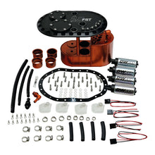 Cargar imagen en el visor de la galería, Deatschwerks 2.0L Staged Fuel Cell Surge Tank (Includes 4 DW300 Fuel Pumps)