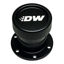 Laden Sie das Bild in den Galerie-Viewer, DeatschWerks Straight Filler Neck w/Cap - Matte Black