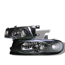 Charger l&#39;image dans la galerie, Spyder Nissan Altima 93-97 Crystal Headlights Black HD-YD-NA93-BK