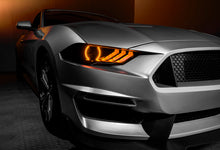 Cargar imagen en el visor de la galería, Oracle 18-21 Ford Mustang Dynamic DRL w/ Halo Kit &amp; Sequential Turn Signal - ColorSHIFT SEE WARRANTY