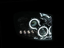 Charger l&#39;image dans la galerie, ANZO 2006-2008 Dodge Ram 1500 Projector Headlights w/ Halo Chrome (CCFL)