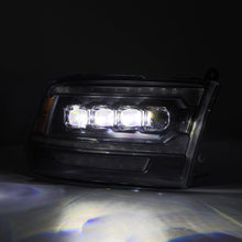 Laden Sie das Bild in den Galerie-Viewer, AlphaRex 09-18 Ram 2500 NOVA LED Proj Headlights Plank Style Chrome w/Activ Light/Seq Signal/DRL