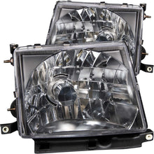 Charger l&#39;image dans la galerie, ANZO 1997-2000 Toyota Tacoma Crystal Headlights Black