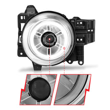 Laden Sie das Bild in den Galerie-Viewer, ANZO 2007–2013 Toyota Fj Cruiser Projektor-Scheinwerfer mit Halo-Chrom