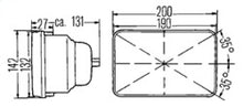 이미지를 갤러리 뷰어에 로드 , Hella E-Code 5in x 7in H4 Conversion Headlamp Kit