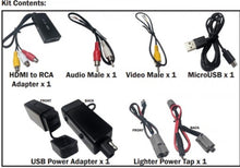 이미지를 갤러리 뷰어에 로드 , Tazer 15-17 Dodge Challenger/Charger/20-22 Jeep Gladiator/Wrangler HDMI AV Input Kit - Type A