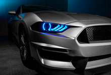 將圖片載入圖庫檢視器 Oracle 18-21 Ford Mustang Dynamic DRL w/ Halo Kit &amp; Sequential Turn Signal - ColorSHIFT SEE WARRANTY