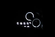 画像をギャラリービューアに読み込む, ANZO 2006-2008 Dodge Ram 1500 Projector Headlights w/ Halo Black