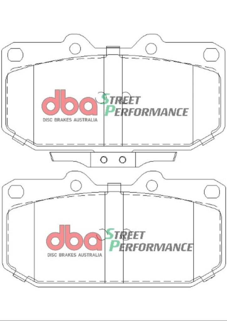 DBA 06-07 Subaru WRX SP500 Pastillas de freno delanteras