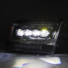 Laden Sie das Bild in den Galerie-Viewer, AlphaRex 09-18 Ram 2500 NOVA LED Proj Headlights Plank Style Chrome w/Activ Light/Seq Signal/DRL