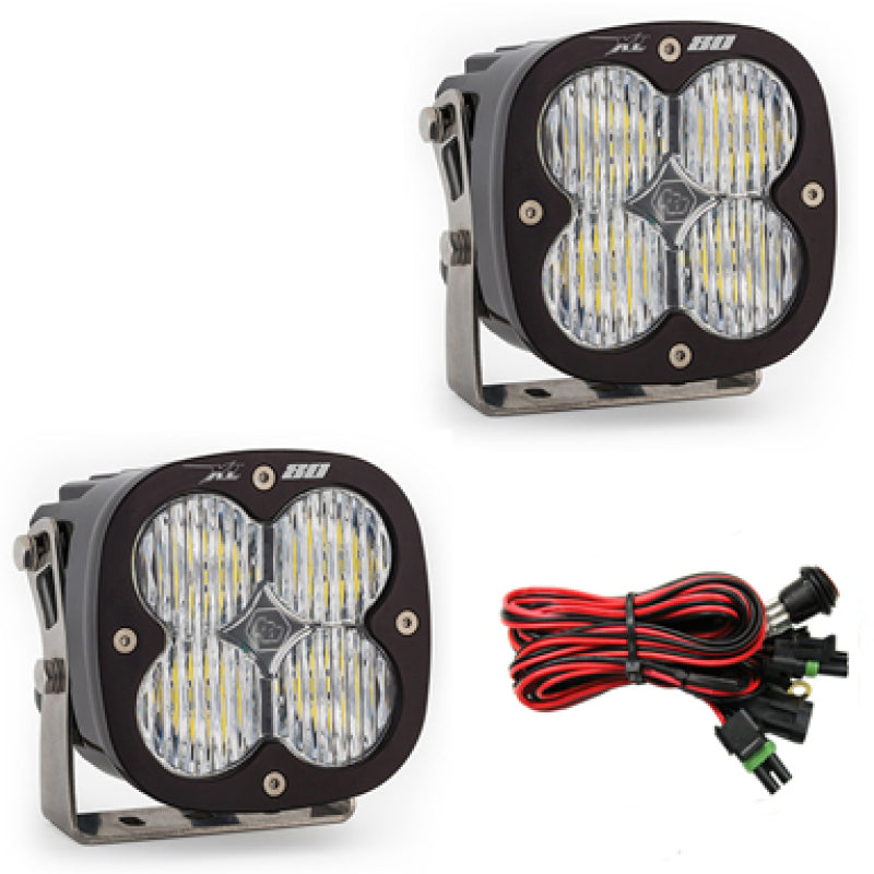 Baja Designs Serie XL80 Vainas de luz LED con patrón de curvas anchas