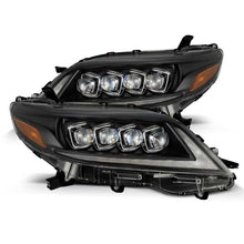 Laden Sie das Bild in den Galerie-Viewer, AlphaRex 2011+ Toyota Sienna NOVA LED Proj Headlights Plank Style Black w/Activ Light/Seq Signal/DRL