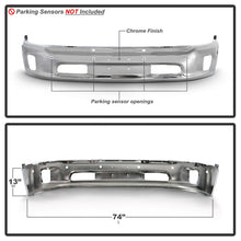 Laden Sie das Bild in den Galerie-Viewer, Spyder Dodge Ram 1500 14-18 Bottom w/Sensor w/Fog Light Hole Front Bumper - Chrome (OEM 68160857AA)