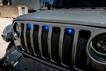 Laden Sie das Bild in den Galerie-Viewer, Oracle Pre-Runner Style LED Grille Kit for Jeep Wrangler JL - Blue SEE WARRANTY