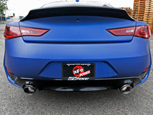 画像をギャラリービューアに読み込む, aFe POWER Takeda 2.5in 304 SS CB Exhaust w/ Carbon Fiber Tips 17-19 Infiniti Q60 V6-3.0L (tt)