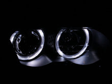 画像をギャラリービューアに読み込む, ANZO 1999-2001 BMW 3 Series E46 Projector Headlights w/ Halo Black (CCFL)