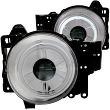 이미지를 갤러리 뷰어에 로드 , ANZO 2007-2013 Toyota Fj Cruiser Projector Headlights w/ Halo Chrome